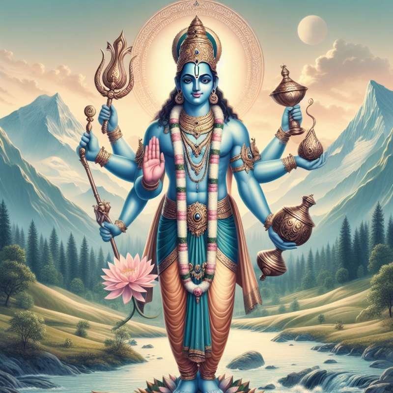 Vishnu God Images