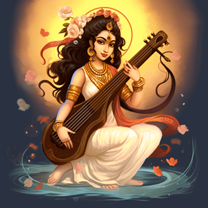 Saraswati Maa Photo