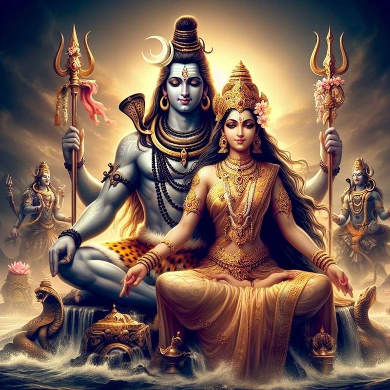 Shiv Shakti Wallpaper Hd