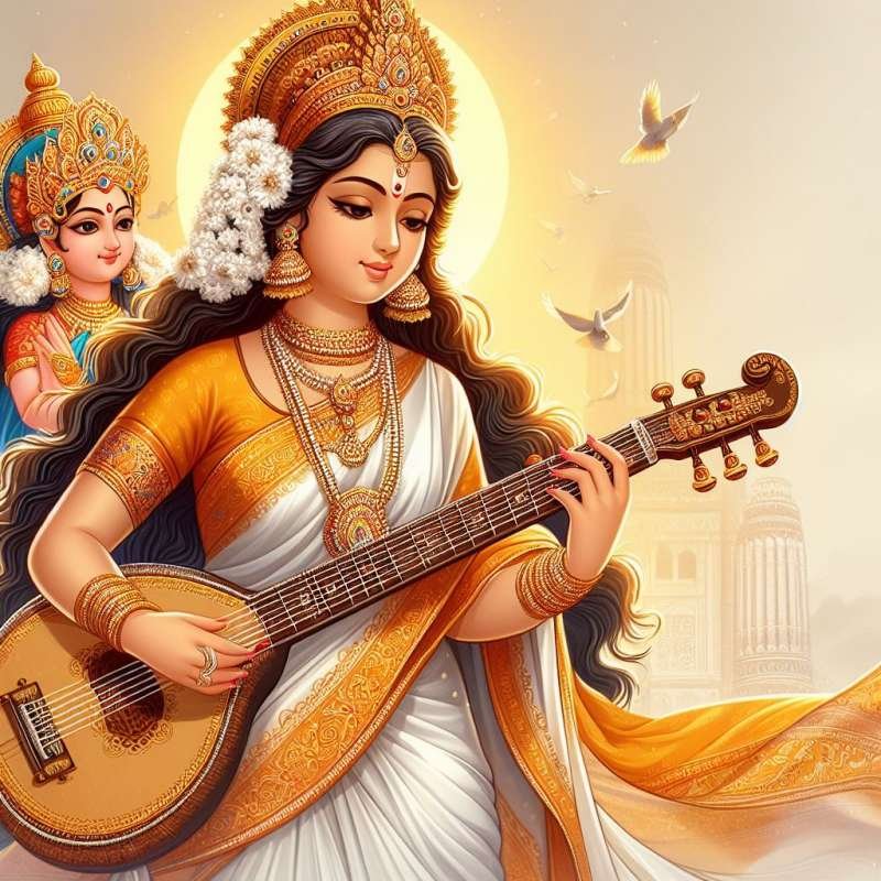 saraswathi images