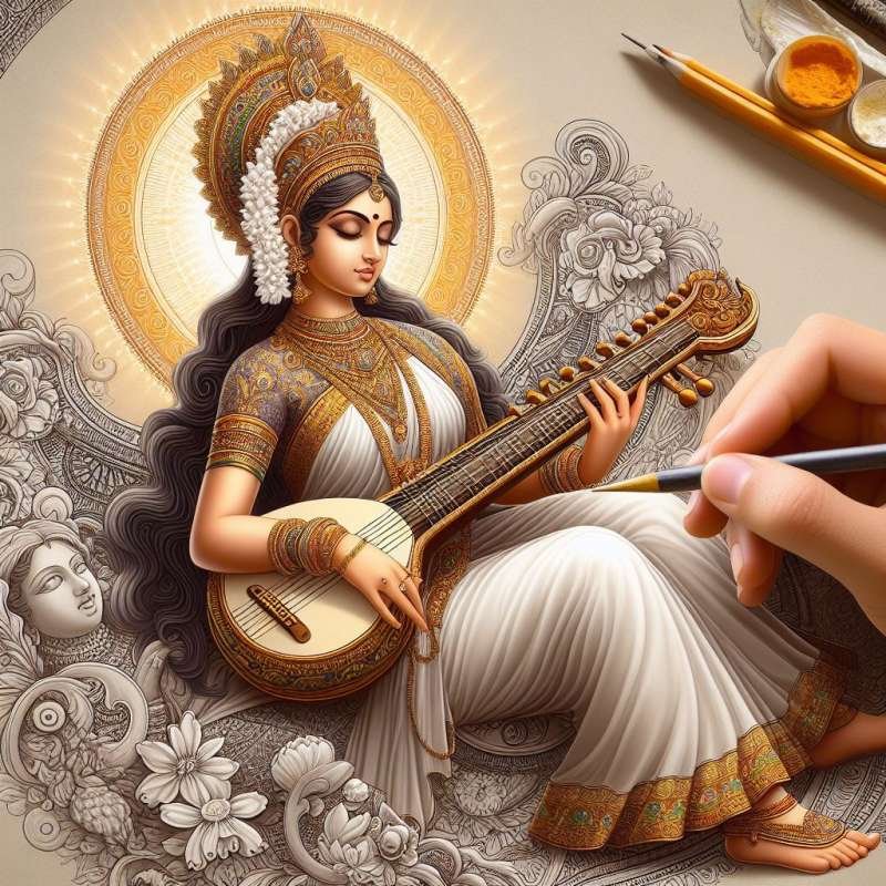 saraswati pic hd