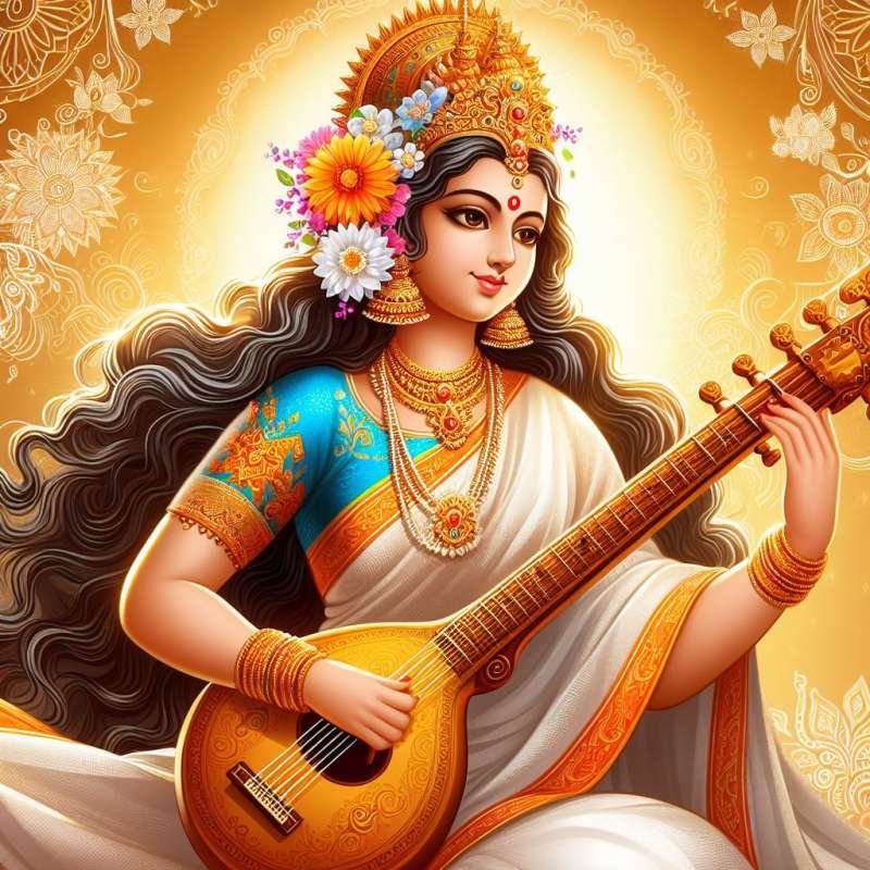 saraswati maa dp