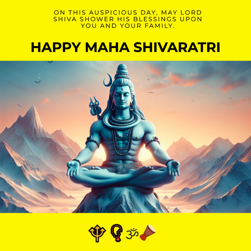 2024 Happy Maha Shivaratri Wishes & Greetings Send Free Now