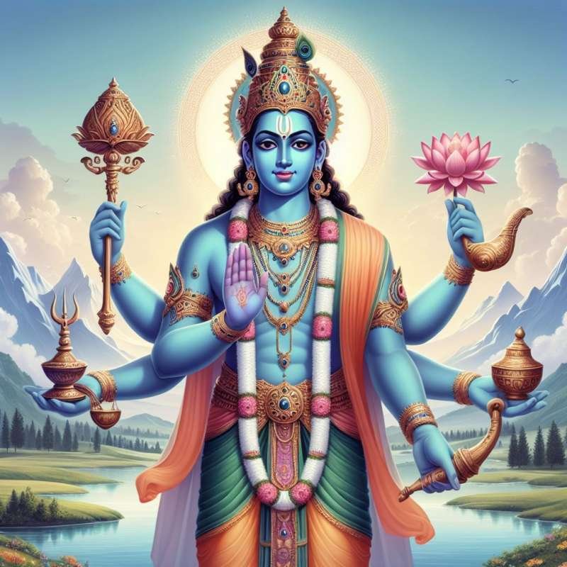 Lord Vishnu Real Images