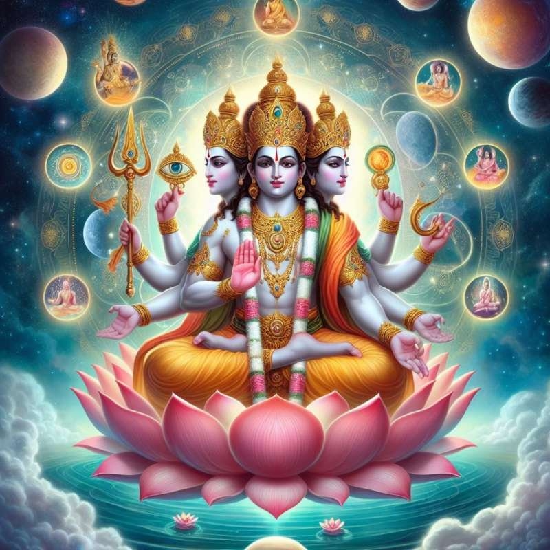 Lord Brahma Images