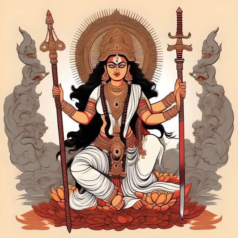Divine Manifestation: Maa Kali's
